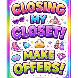 Closing SALE  💥💥💥💥💥